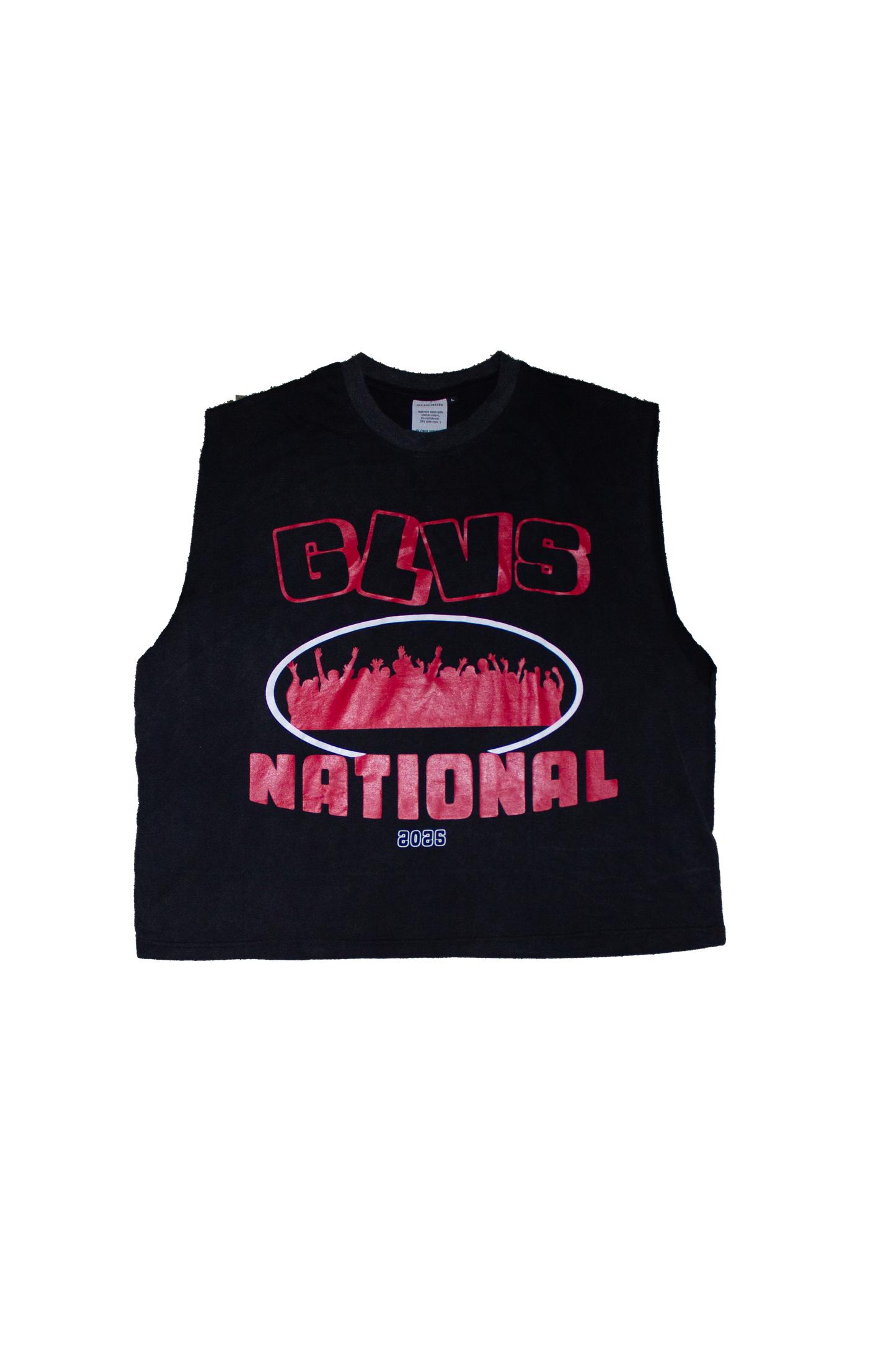 Sleeveless Graphic Black