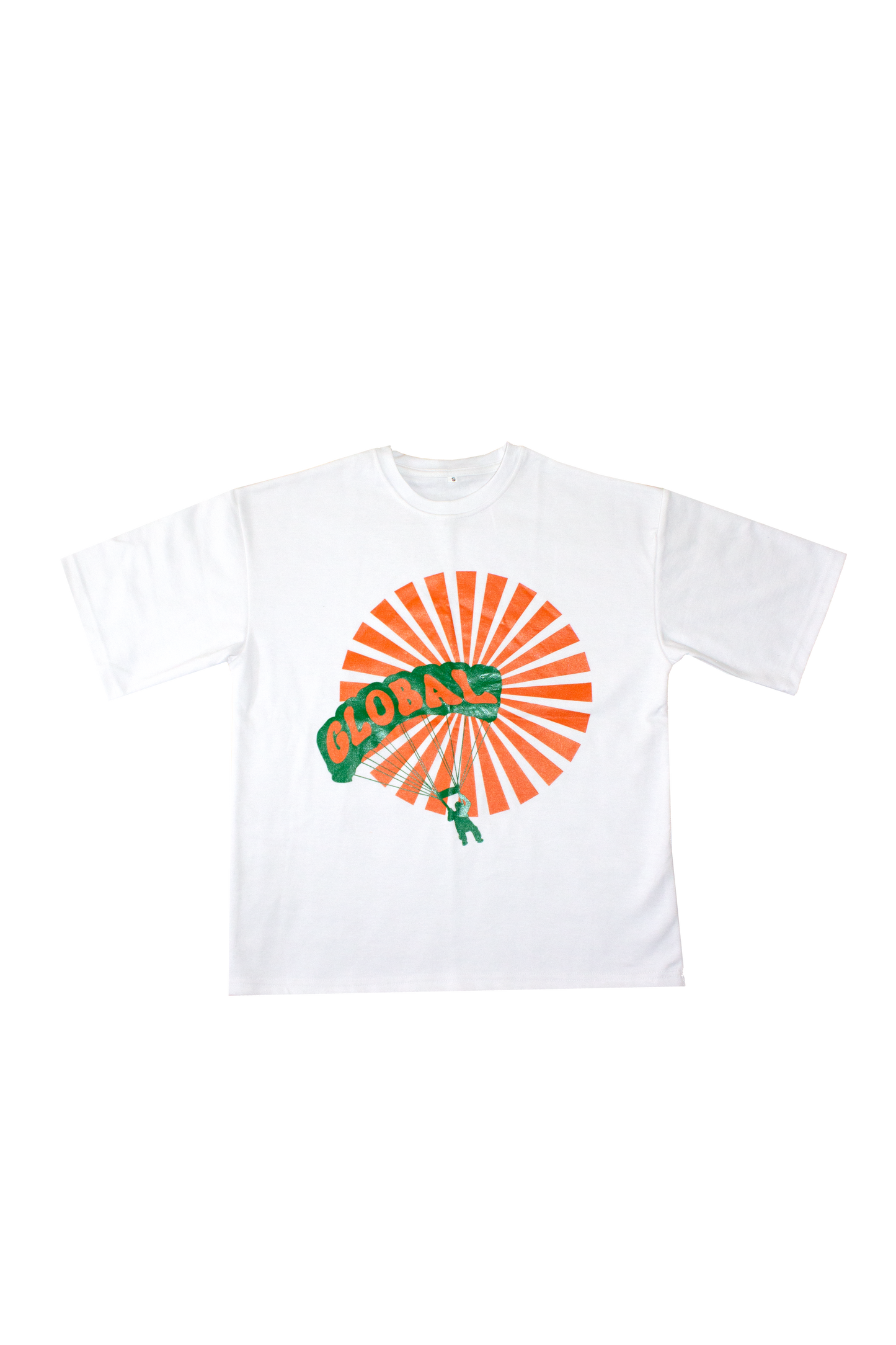 Oversized Graphic White