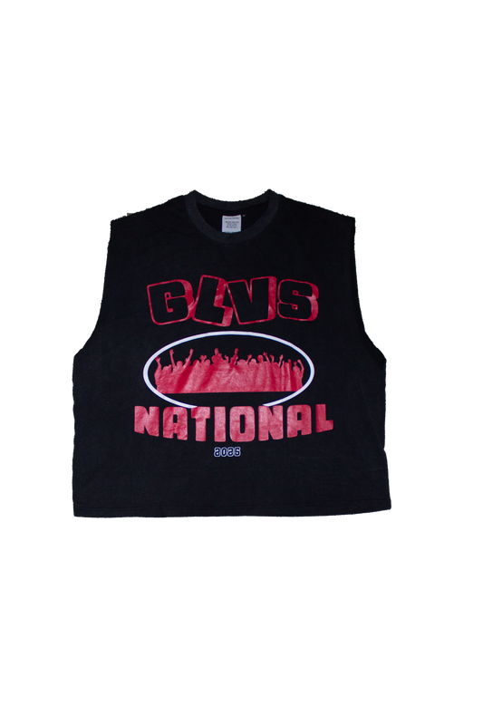 Sleeveless Graphic Black