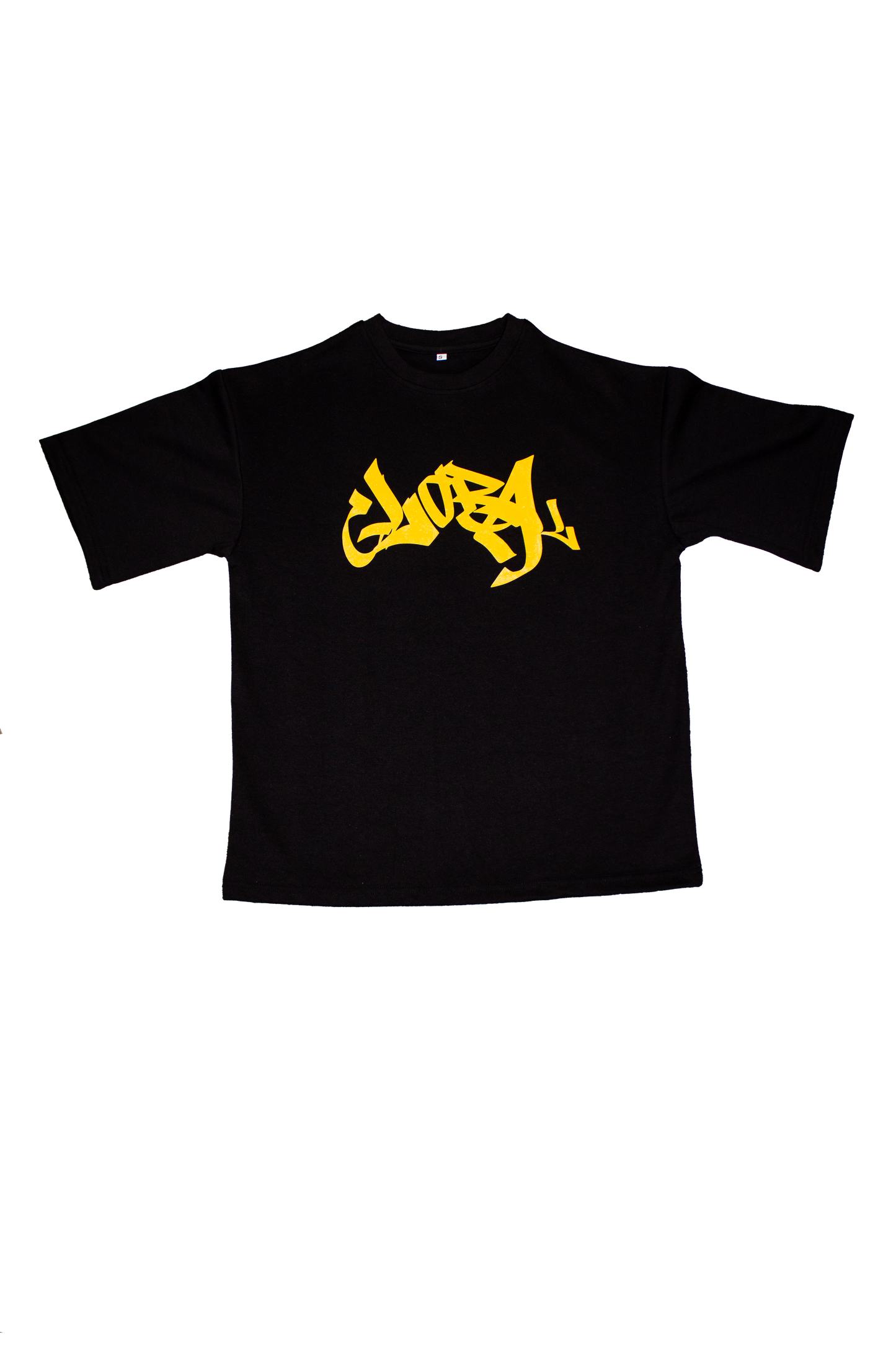 Oversized Graphic Black