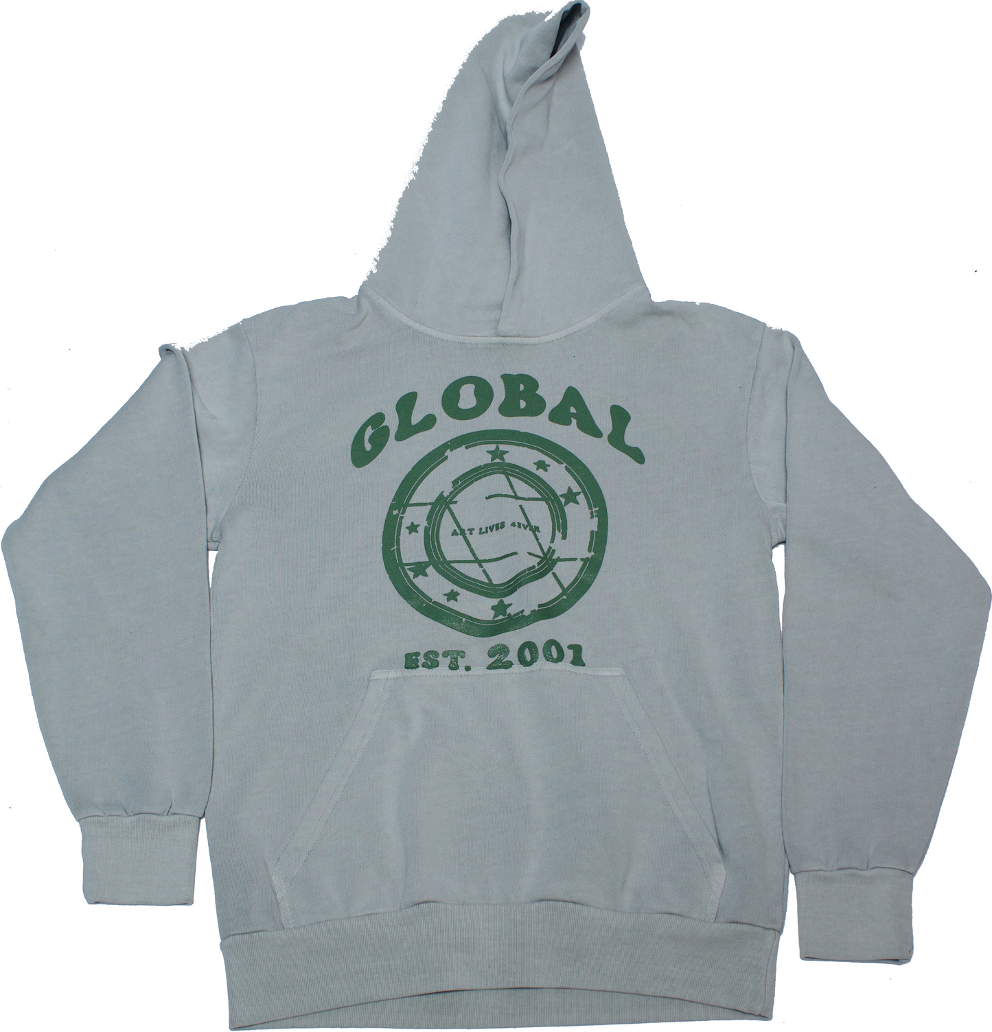 Grey Global Hoodie